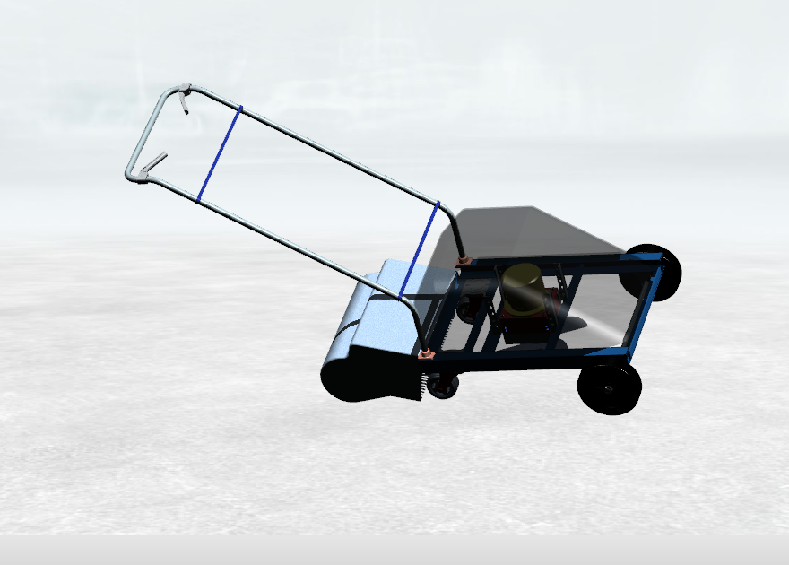 电动四轮除草机结构设计（含UG三维图+CAD图纸+说明书）